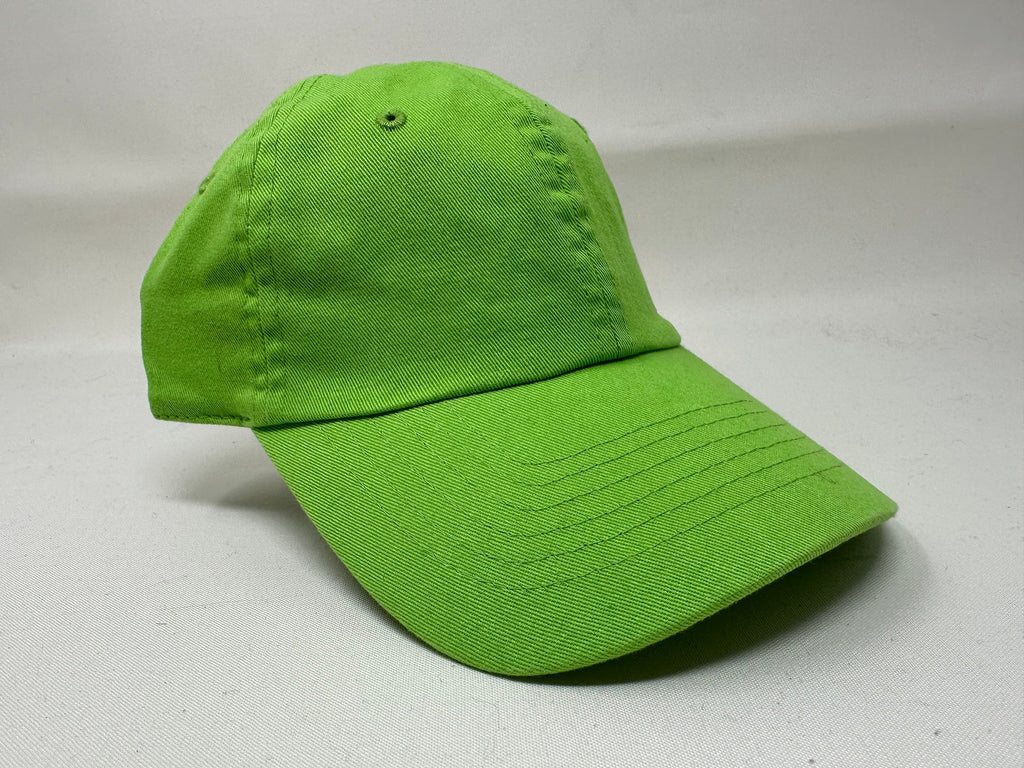 Monograms For Me Lime Baseball Hat
