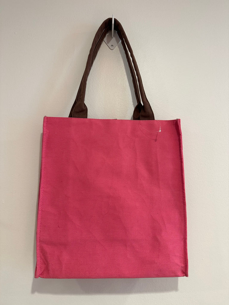 Monograms For Me Solid Cotton Tote