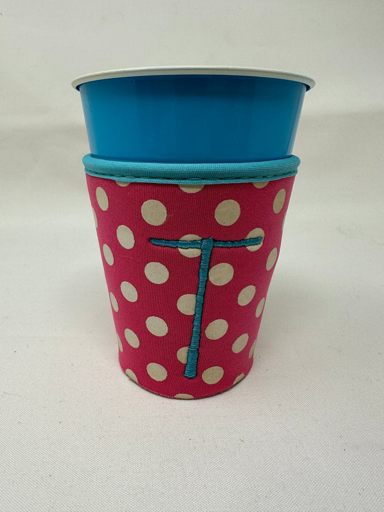 vendor-unknown T - Pink Dots Solo Cup Coozies