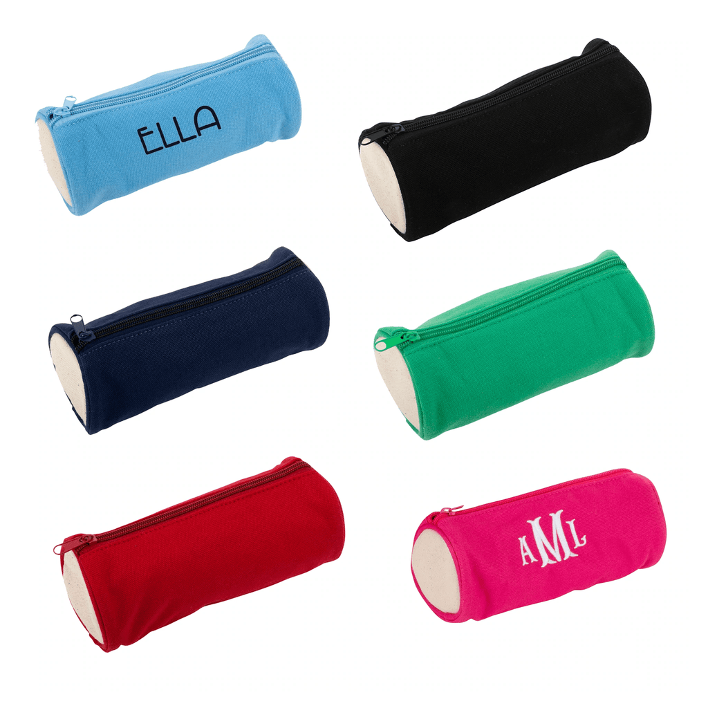 Monograms For Me Canvas Tube Pouch