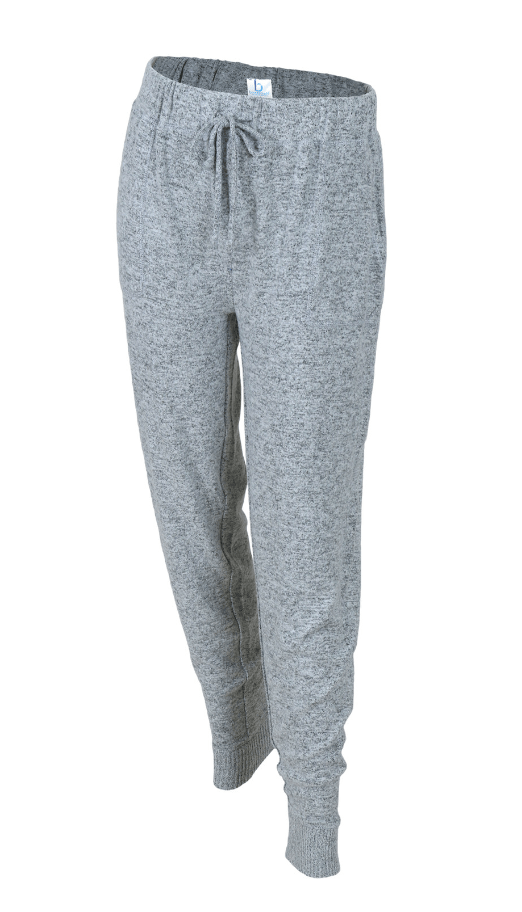 Monograms For Me Heather Grey / Small Cuddle Joggers