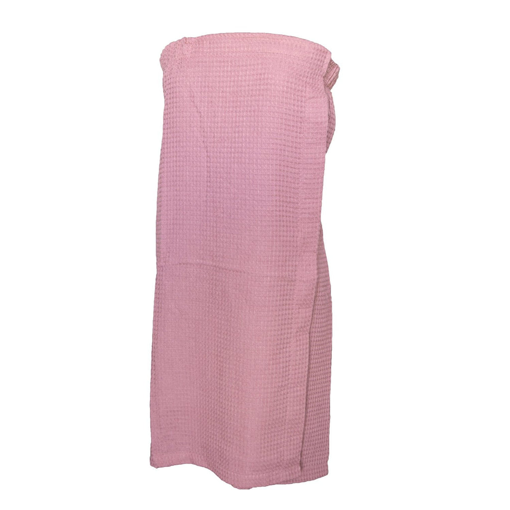 vendor-unknown College Bound Light Pink Monogrammed Waffle Weave Spa Wrap - Available in 11 colors