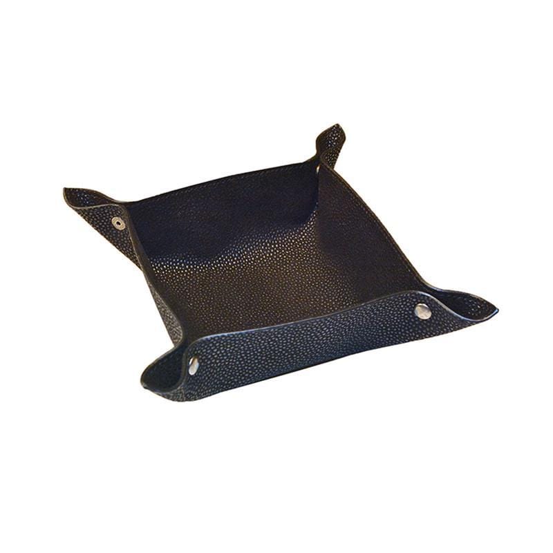 vendor-unknown For the Guys Monogrammed Valet Tray - Black