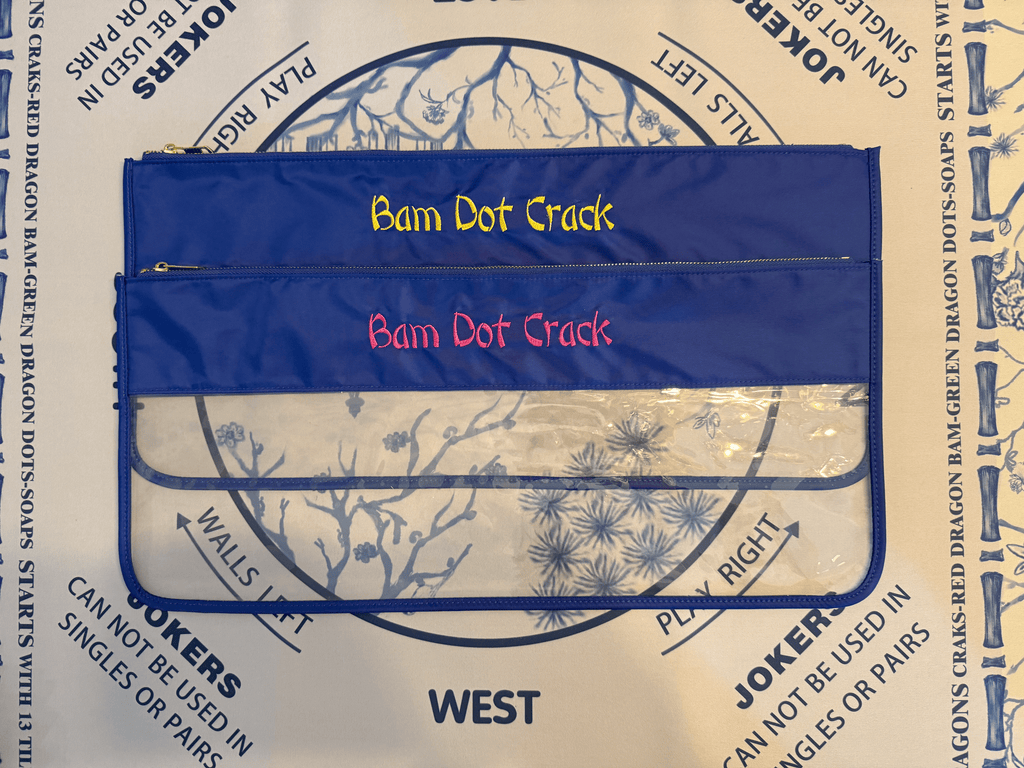 Bam Dot Crack Mahjong Tile Bag