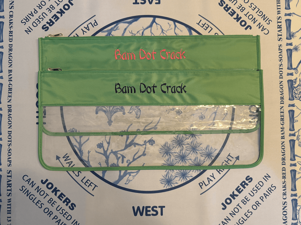 Bam Dot Crack Mahjong Tile Bag