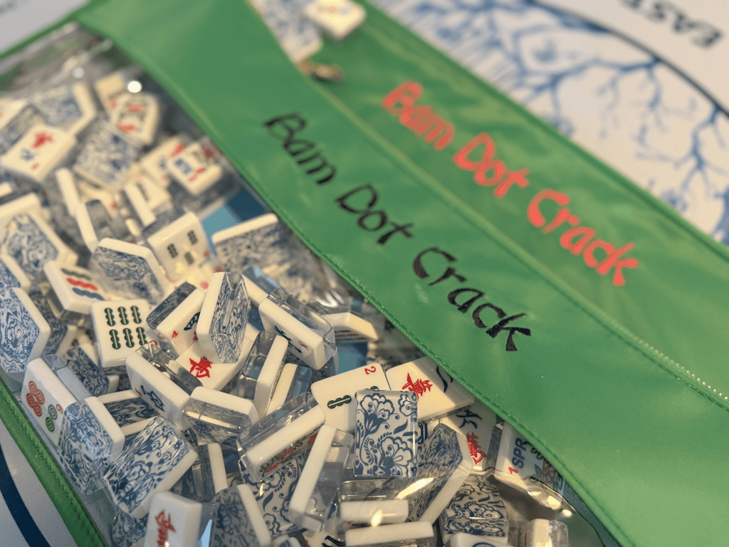 Bam Dot Crack Mahjong Tile Bag