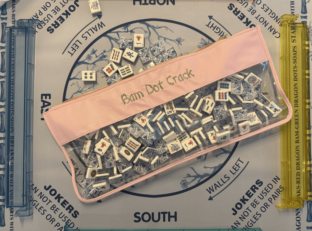 Bam Dot Crack Mahjong Tile Bag