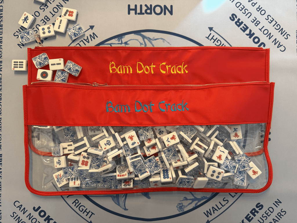 Bam Dot Crack Mahjong Tile Bag