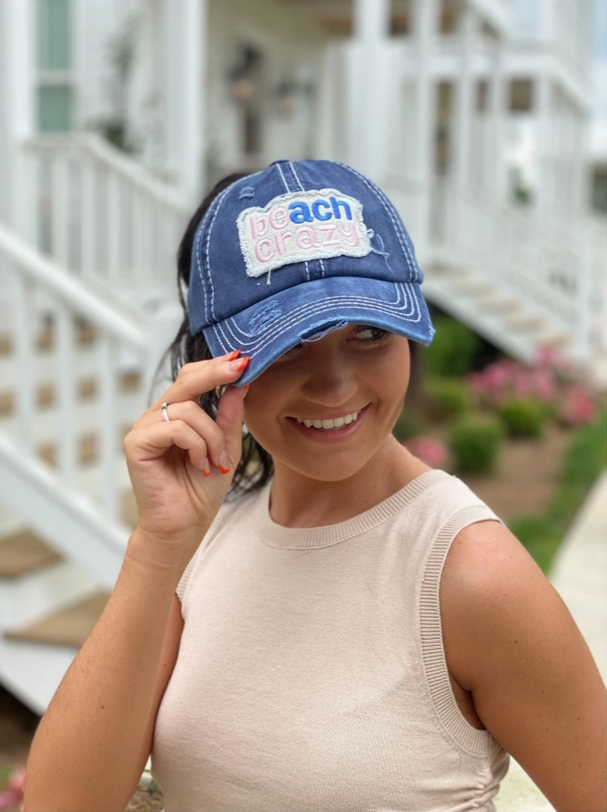 Beach Crazy Ball Cap