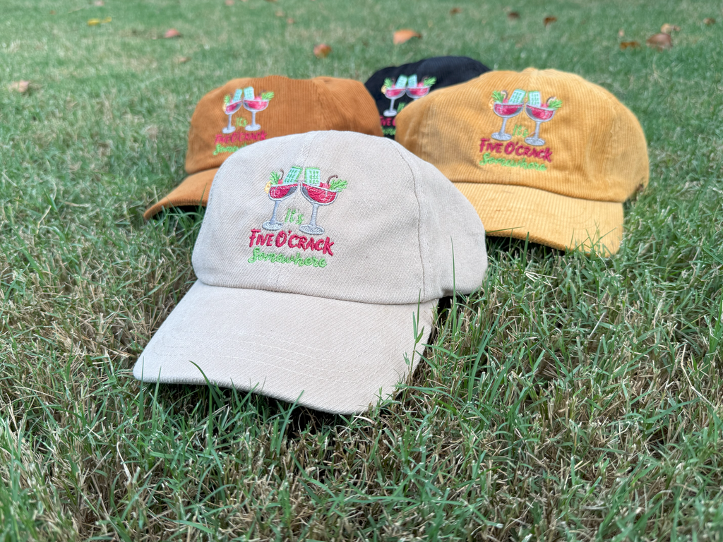 5 O'Crack Somewhere Corduroy Baseball Hats