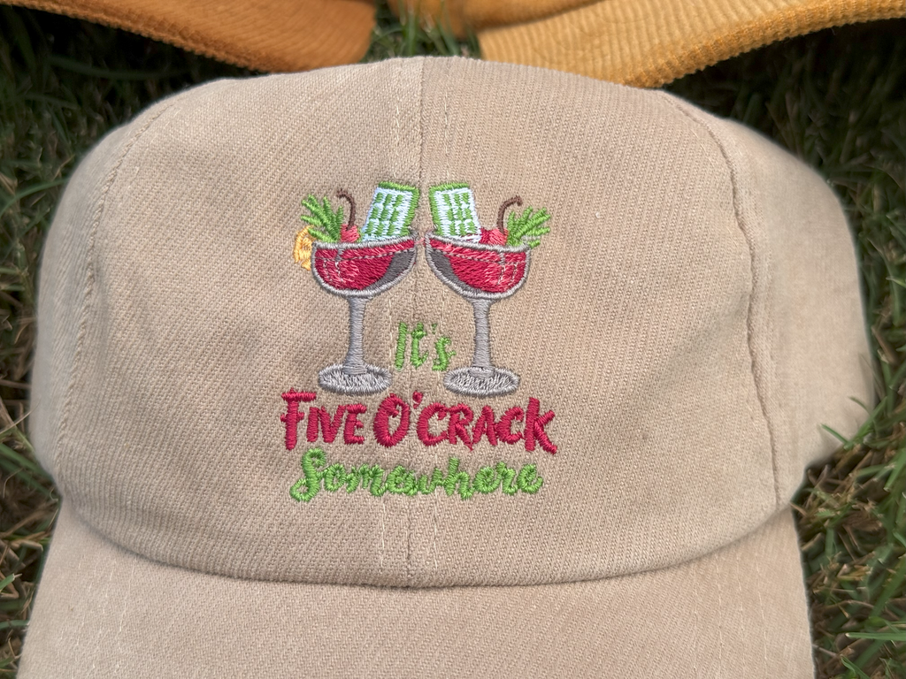 5 O'Crack Somewhere Corduroy Baseball Hats