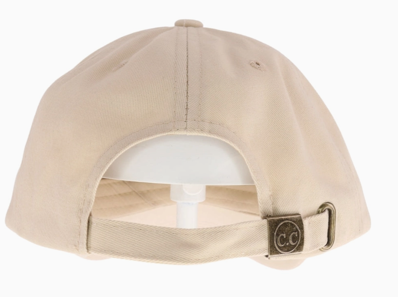 Chenille Flag Ball Cap