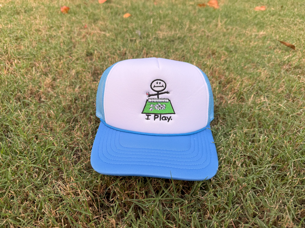 I Play Foam Front Trucker Hats