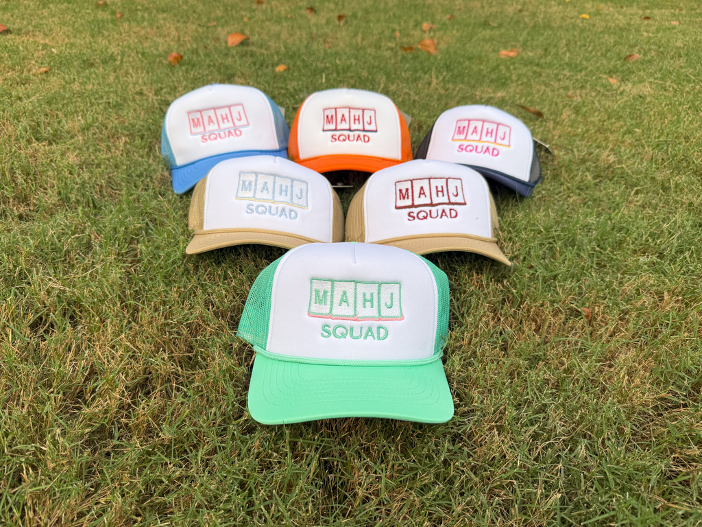 Mahj Squad Foam Front Trucker Hats
