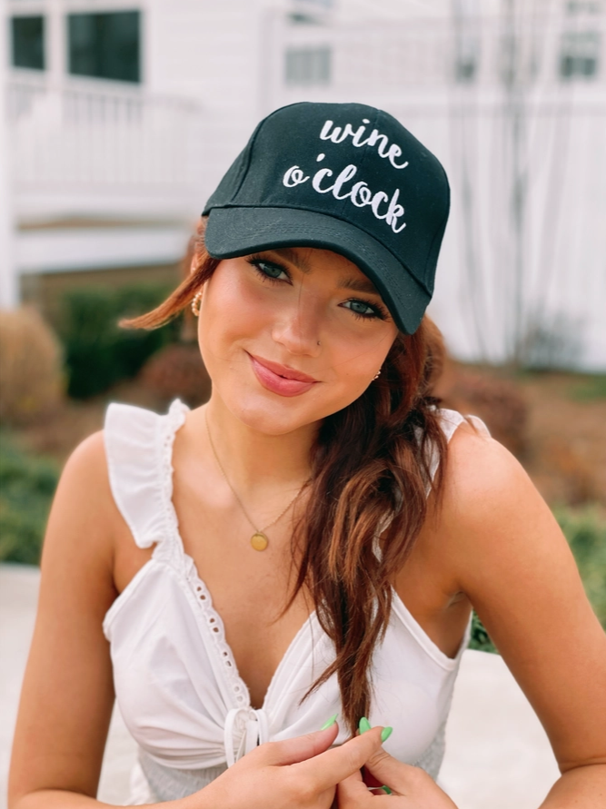 Wine O'Clock Ball Cap