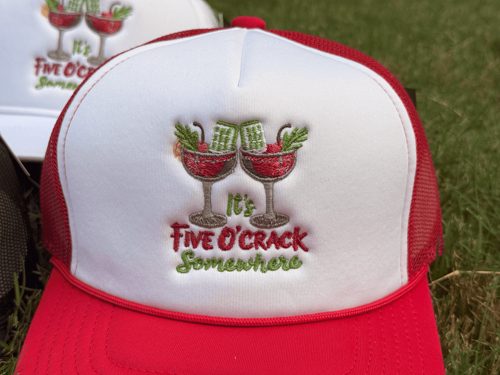 Monograms For Me 5 O'Crack Somewhere Foam Front Trucker Hats