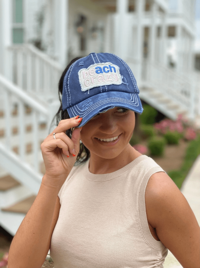 Monograms For Me Beach Crazy Ball Cap