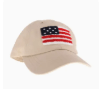 Monograms For Me Beige Chenille Flag Ball Cap