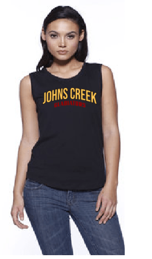 Monograms For Me Johns Creek Ladies Spiritwear Tank