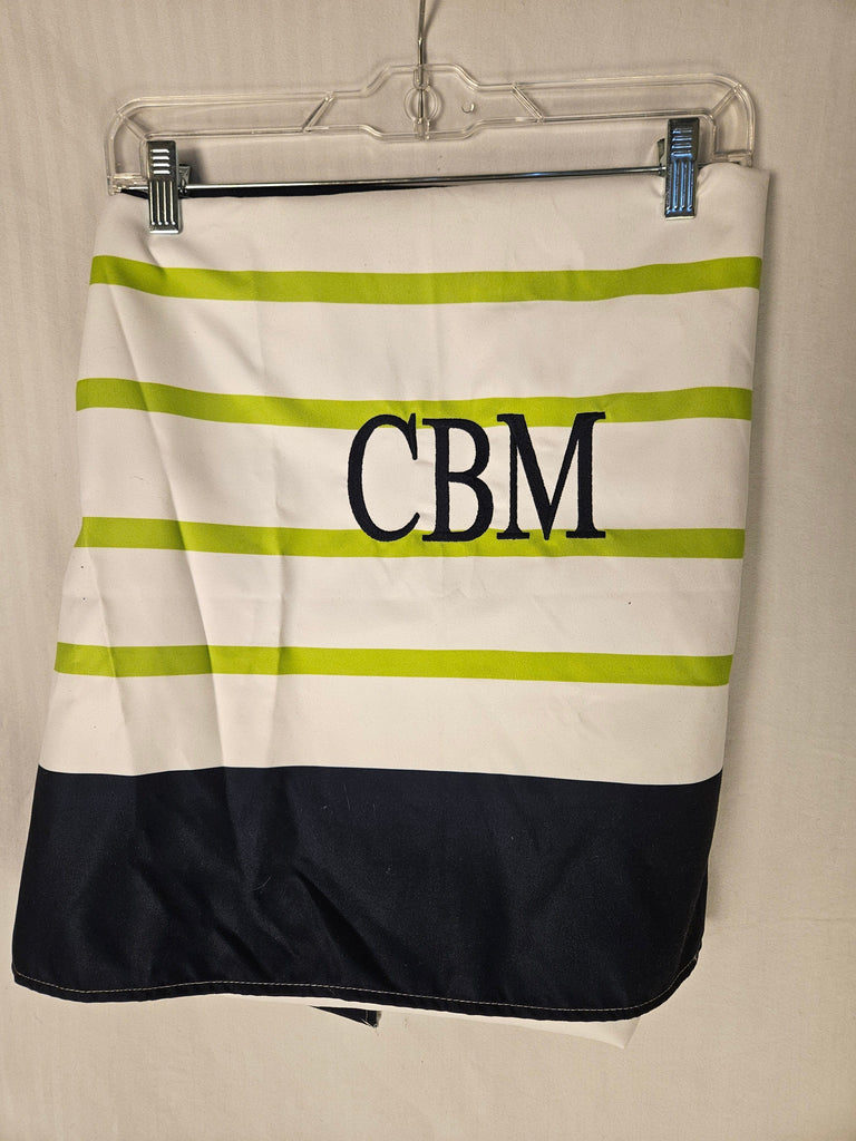 Monograms For Me Mishap - Microfiber Beach Towel