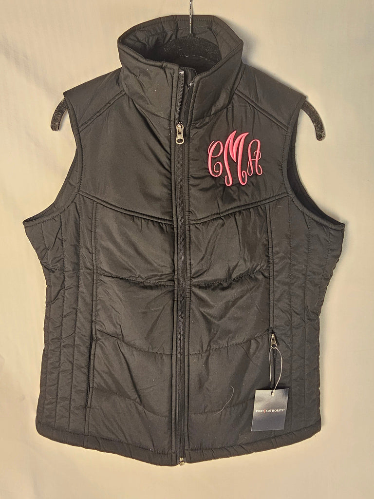 Monograms For Me Mishap - Puffy Vest