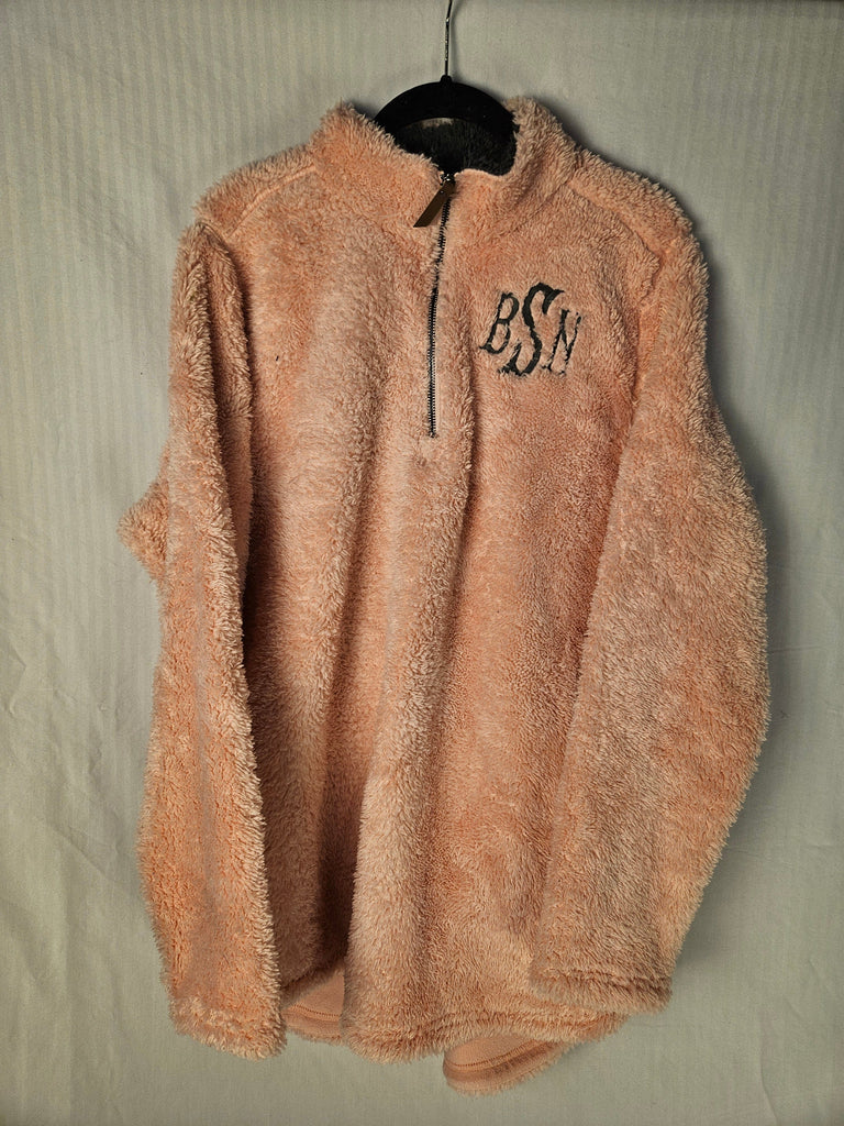 Monograms For Me Mishap - Quarter Zip Sherpa