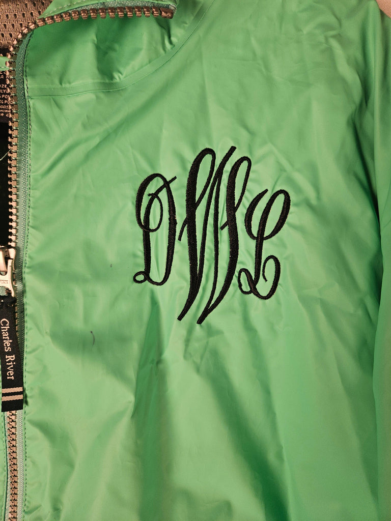 Monograms For Me Mishap - Rain Jacket