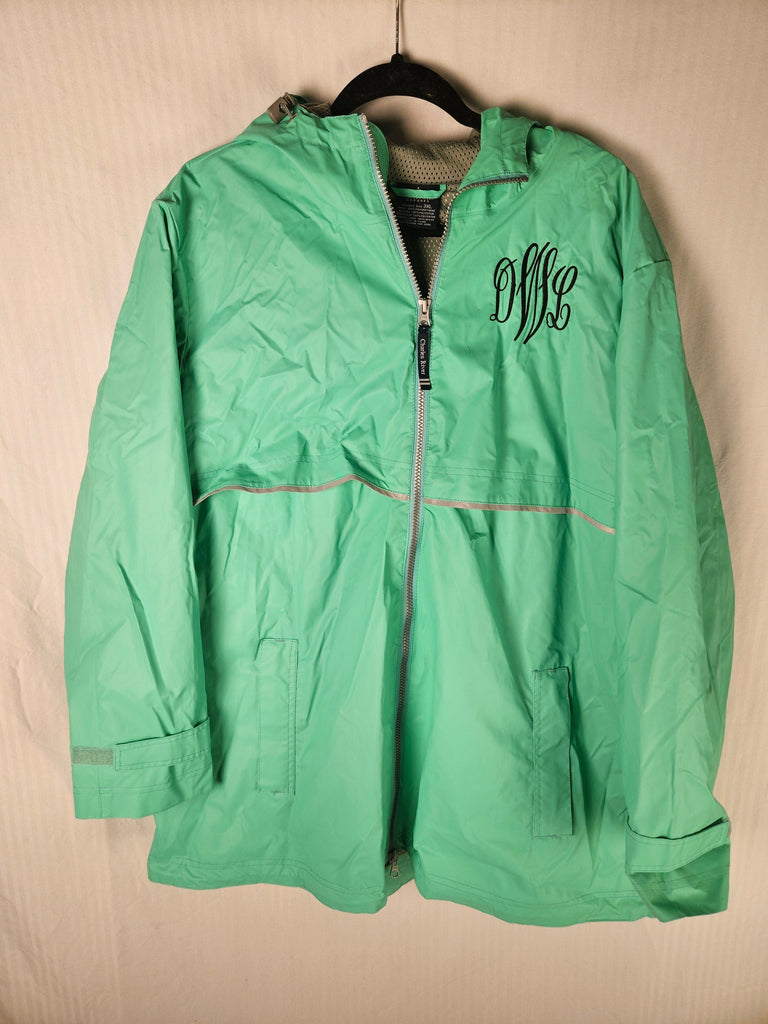 Monograms For Me Mishap - Rain Jacket