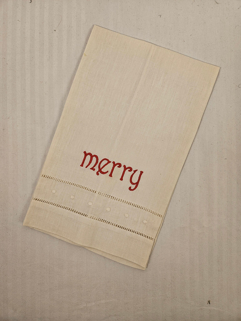 Monograms For Me Mishap - Tea Towel