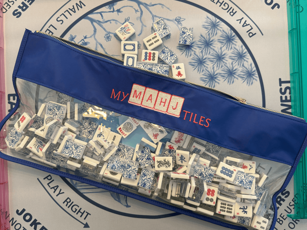 Monograms For Me My Mahj Tile Bag