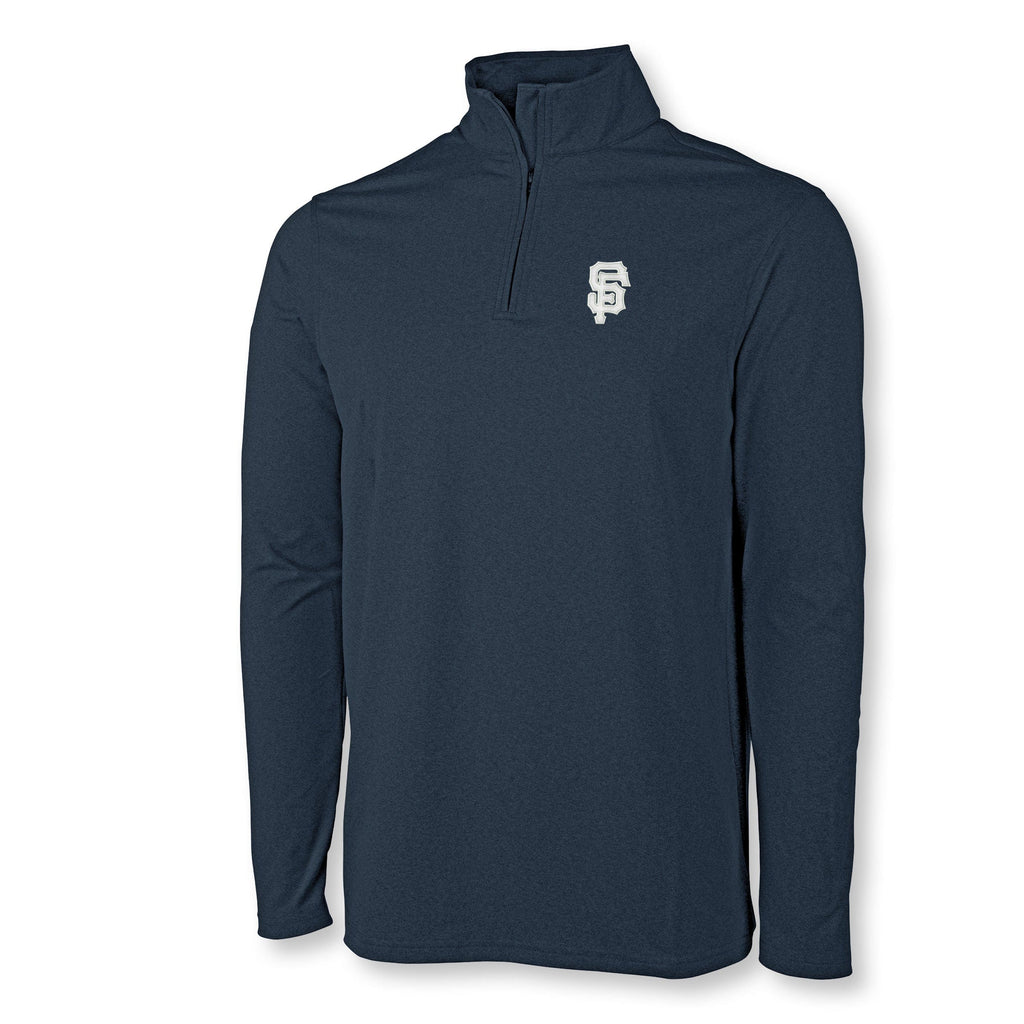 Monograms For Me Navy / Small Mens Eco Quarter Zip - 9468