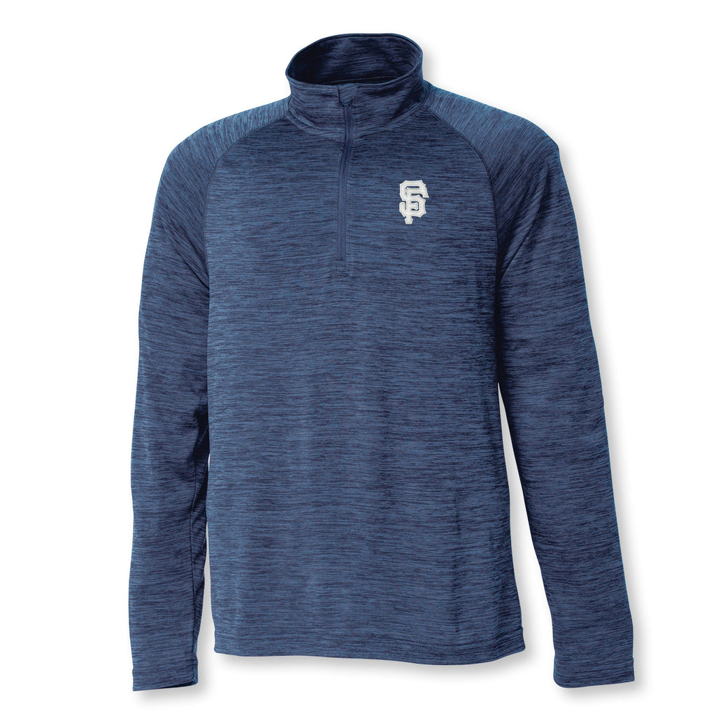 Monograms For Me Mens Space Dy Performance Quarter Zip