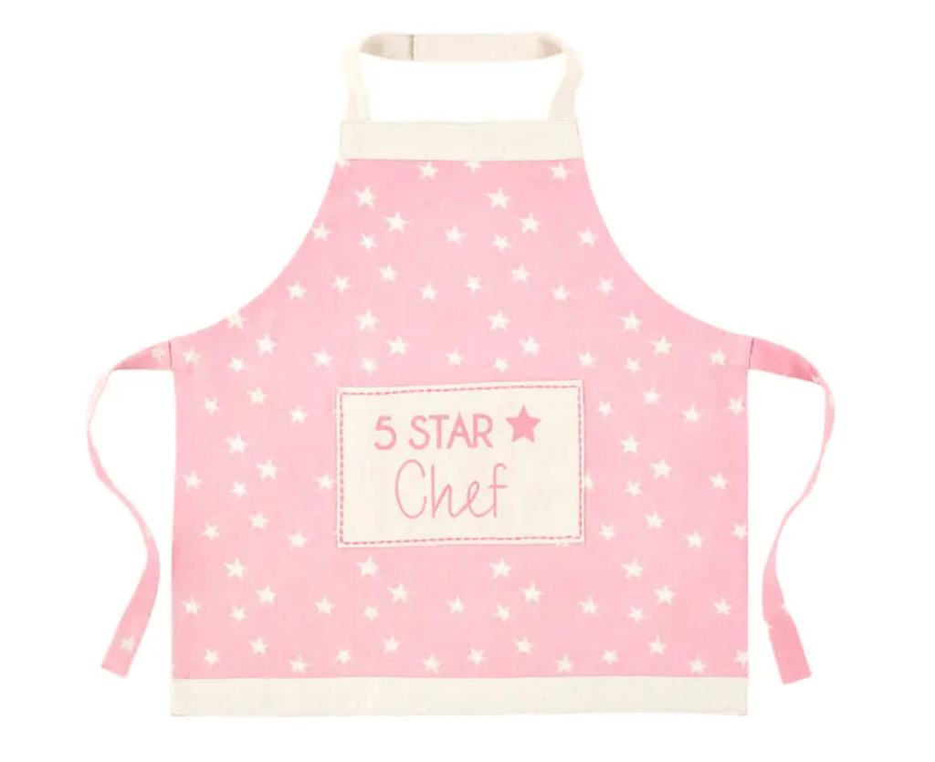 Monograms For Me Pink 5 Star Chef Apron
