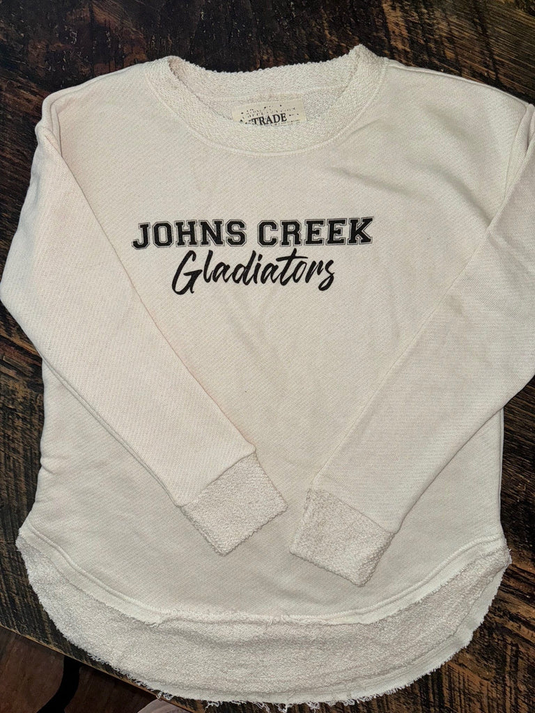 Monograms For Me Small Johns Creek - Fine Loop Terry Crew