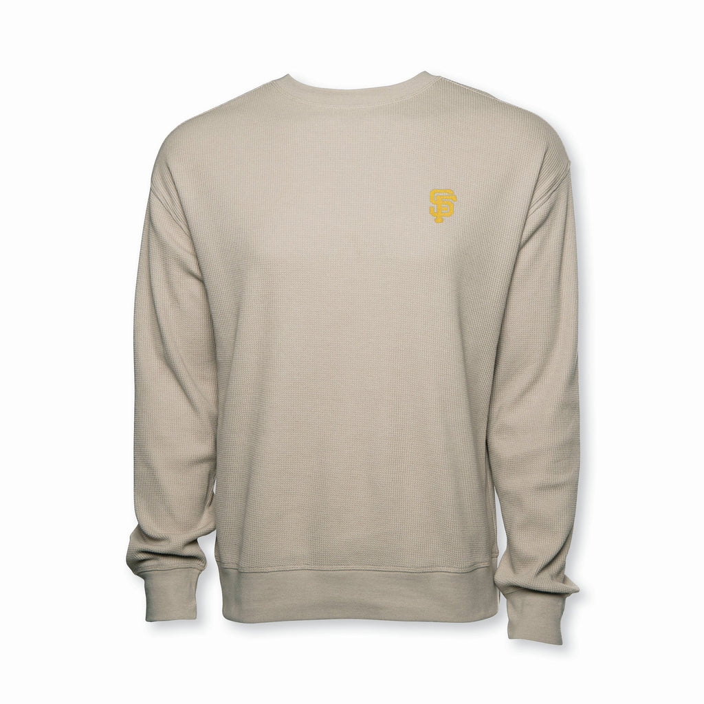 Monograms For Me Unisex Waffle Crew Neck Sweatshirt - 9351