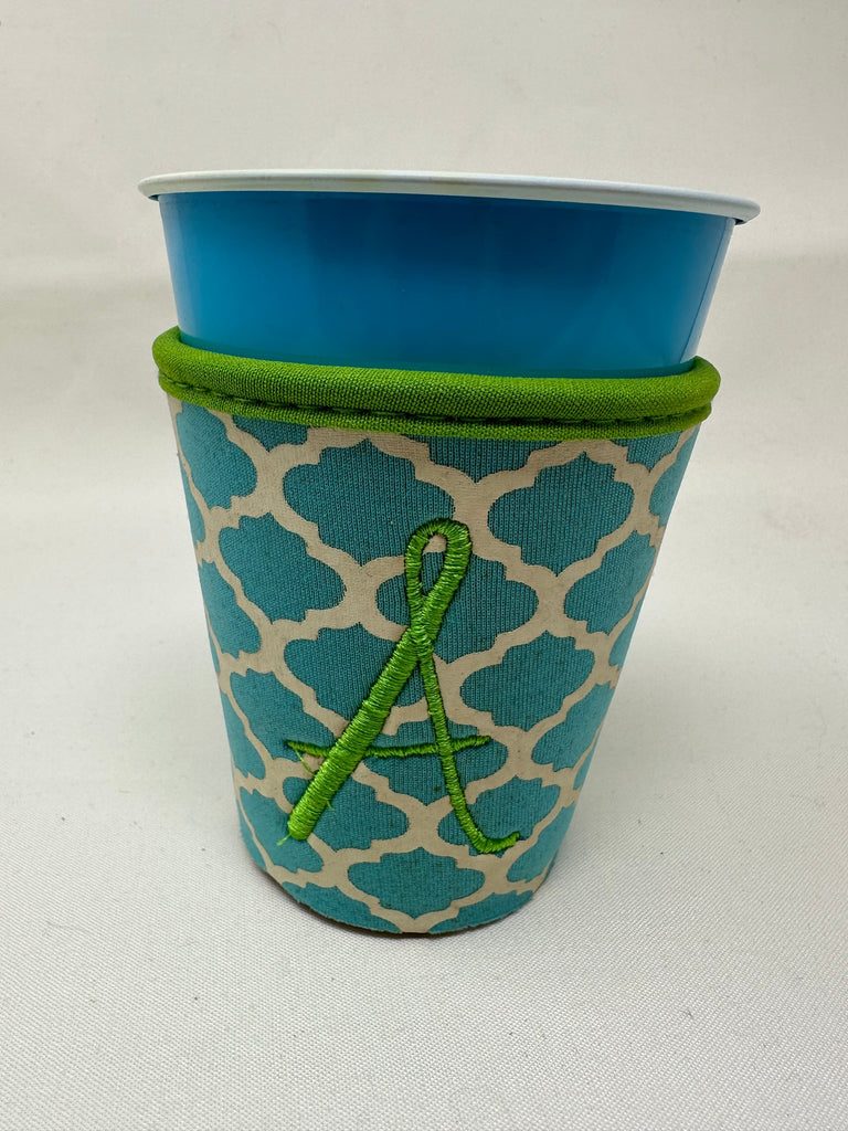 vendor-unknown A - Blue Tile Solo Cup Coozies