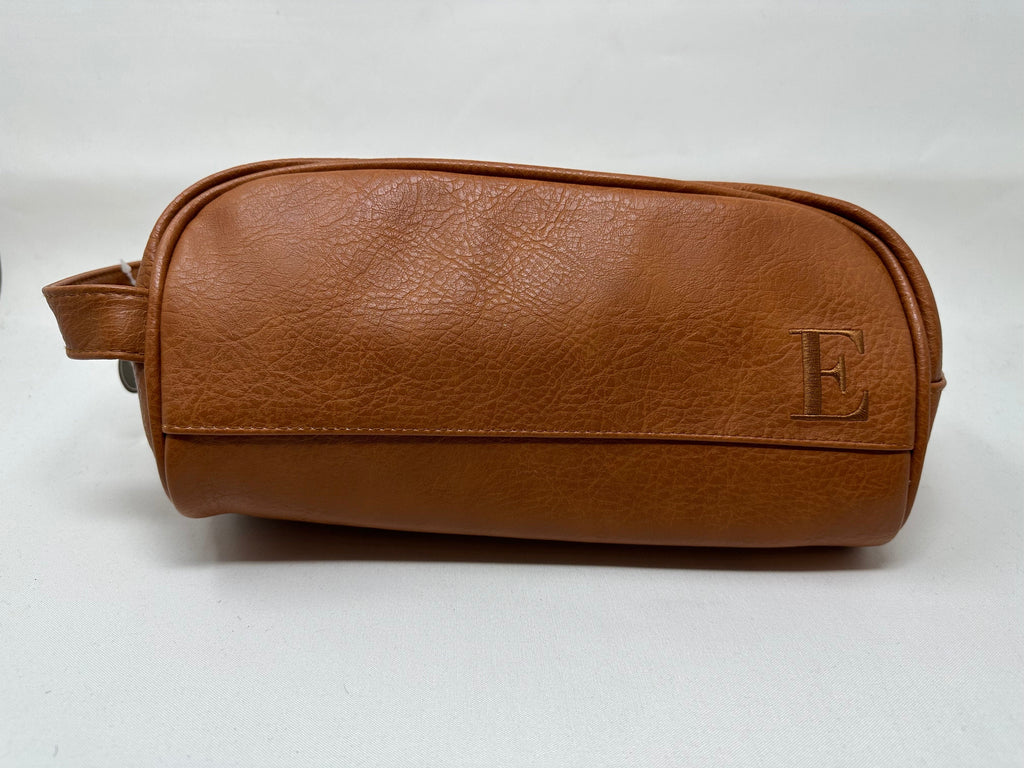 vendor-unknown For the Guys E Faux Leather Dopp Kit