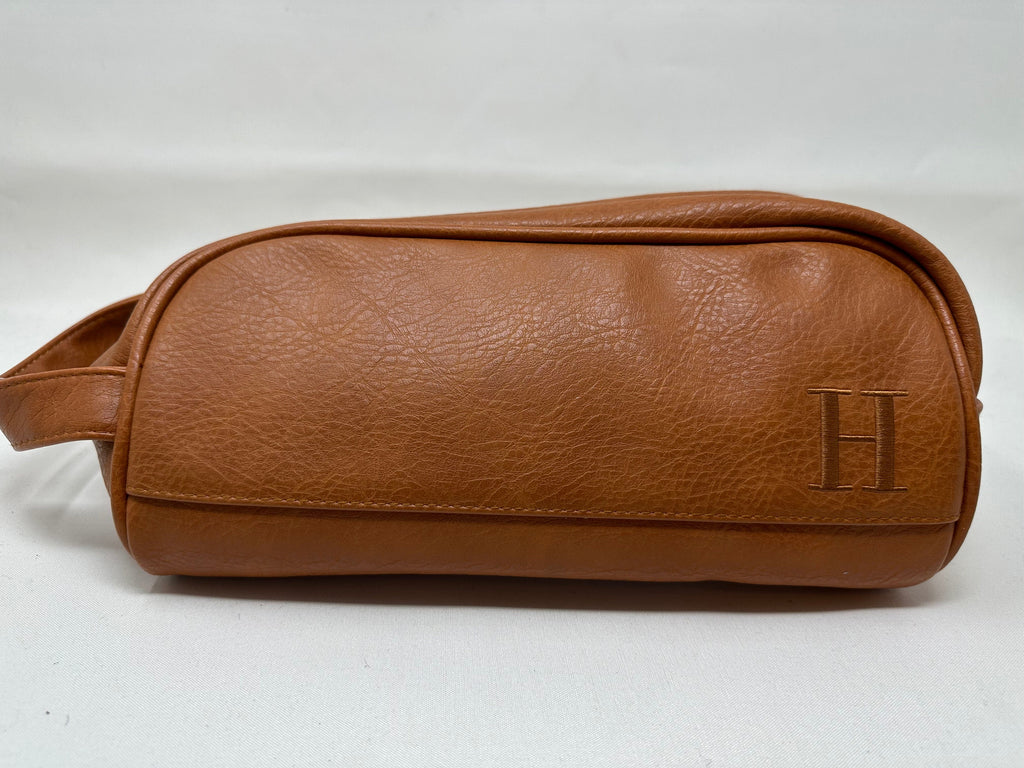 vendor-unknown For the Guys H Faux Leather Dopp Kit
