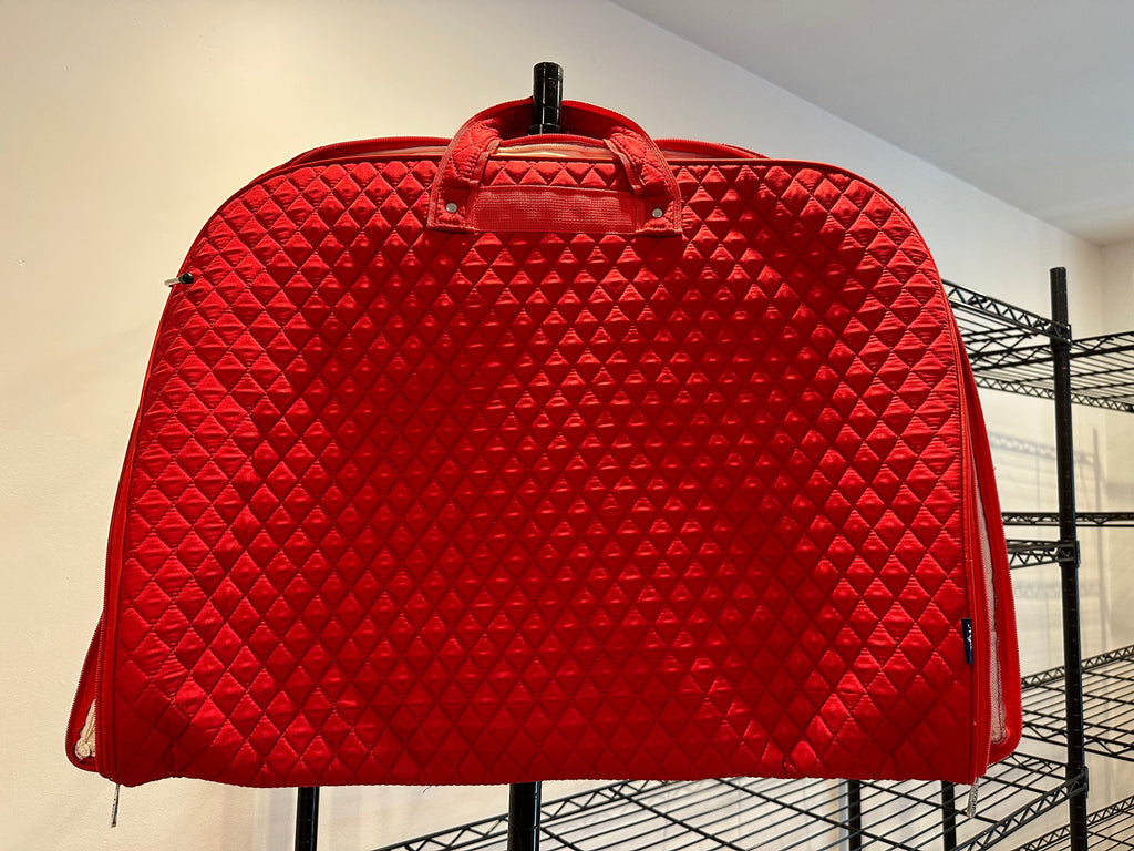 vendor-unknown For the Guys Red Quilted Garment Bag