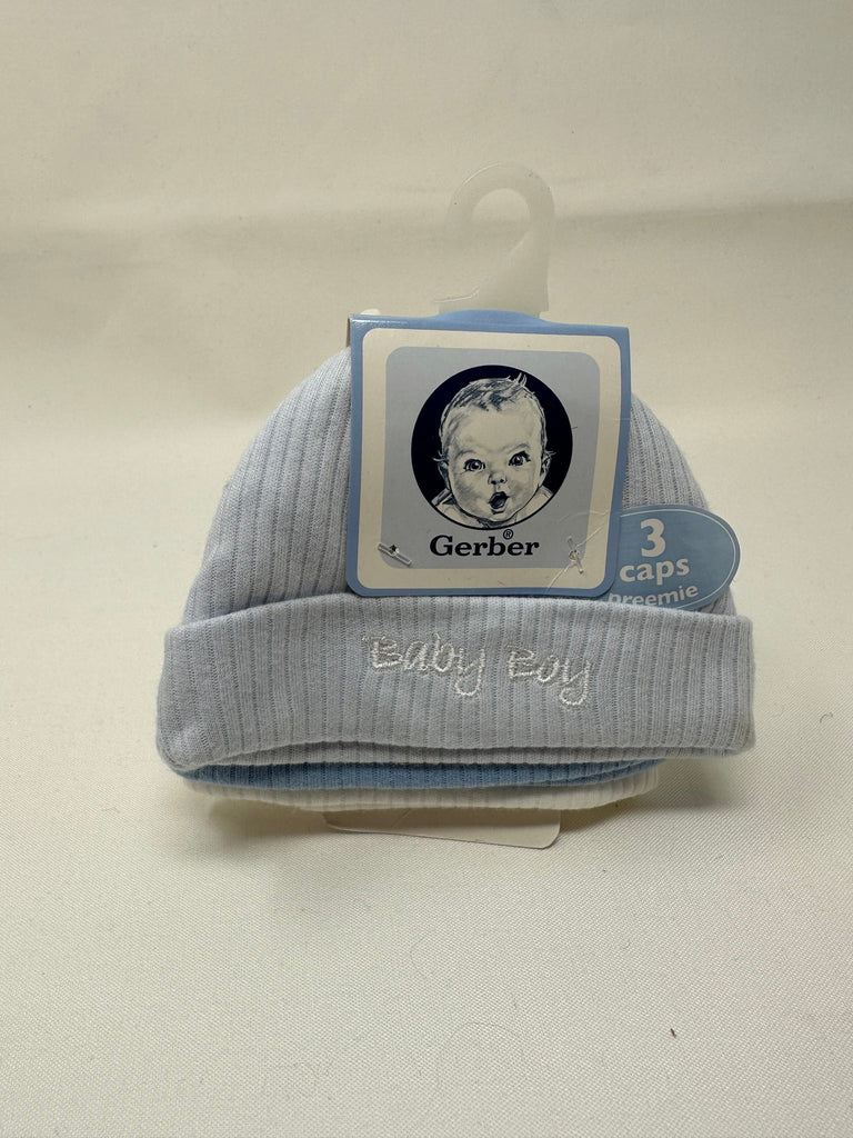 vendor-unknown For the Little Ones Blue Infant Hats