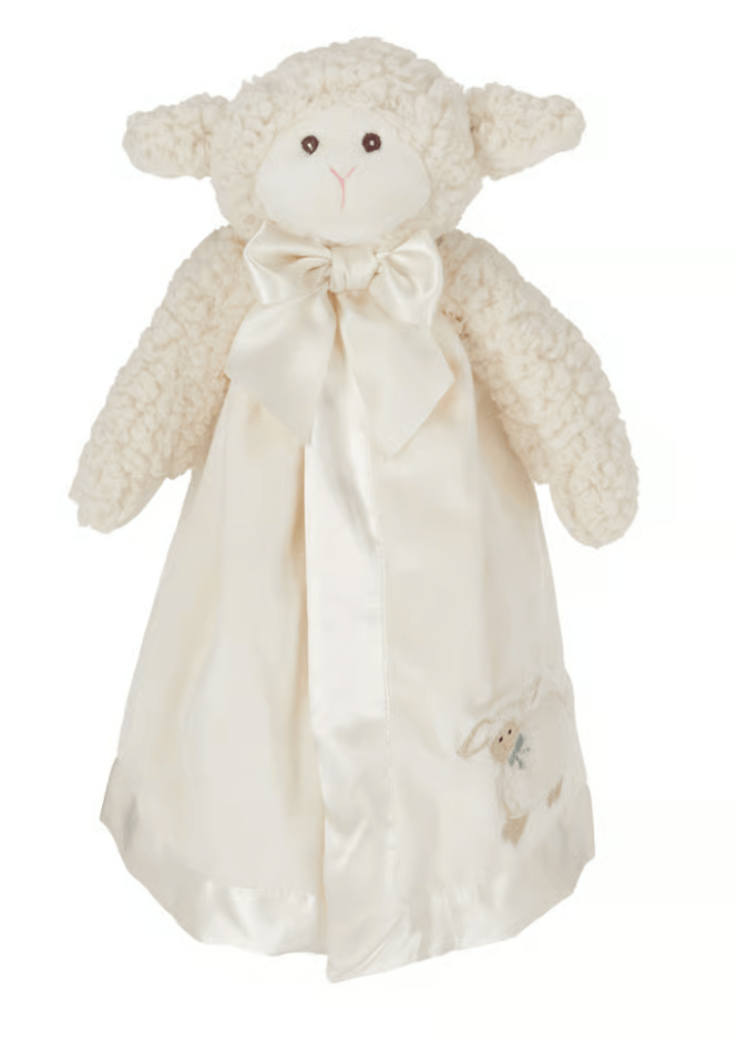 vendor-unknown For the Little Ones Monogrammed Animal Snuggler- Lamby Lamb