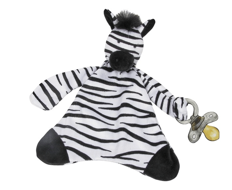 vendor-unknown For the Little Ones Zippy Zebra Pacifier Animals