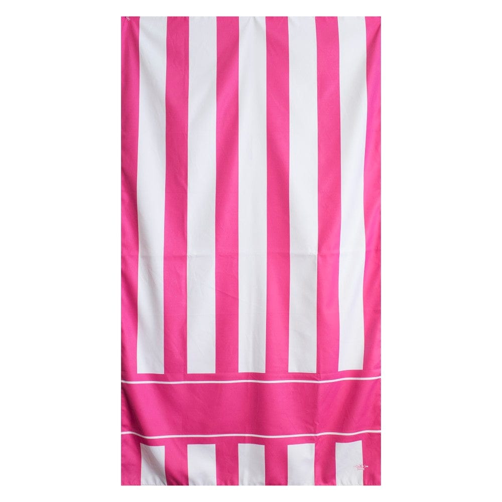vendor-unknown Fun4Summer Bermuda Stripe - Pink Microfiber Towels
