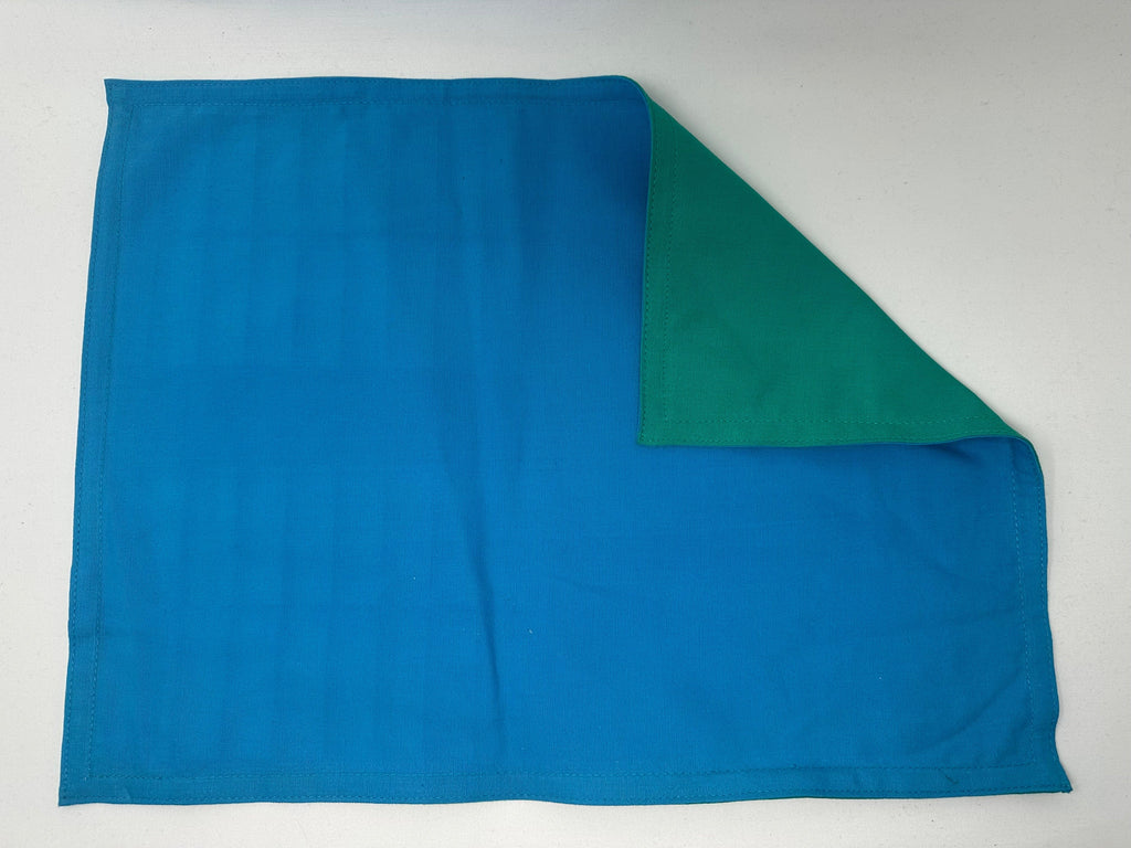 vendor-unknown Home Essentials Blue/Teal Reversible Placemat