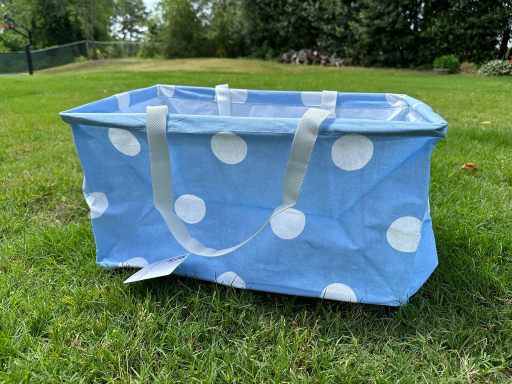 vendor-unknown Home Essentials Light Blue Crunch Bag