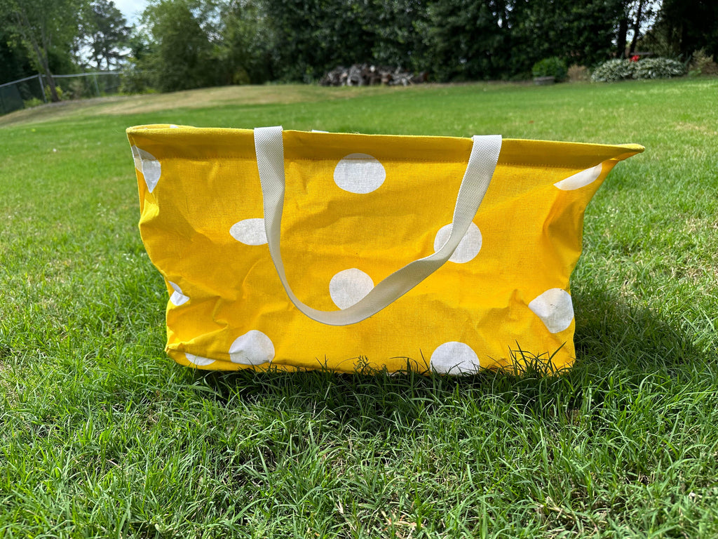 vendor-unknown Home Essentials Yellow Crunch Bag