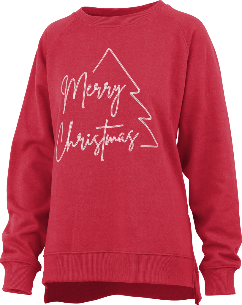 vendor-unknown JUST IN! Merry Christmas Stitched Fleece