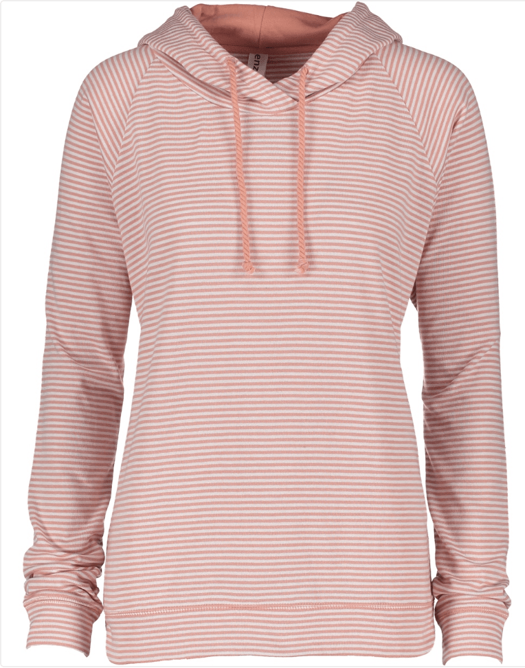 vendor-unknown JUST IN! Pink/White / XSmall Enza Sweater