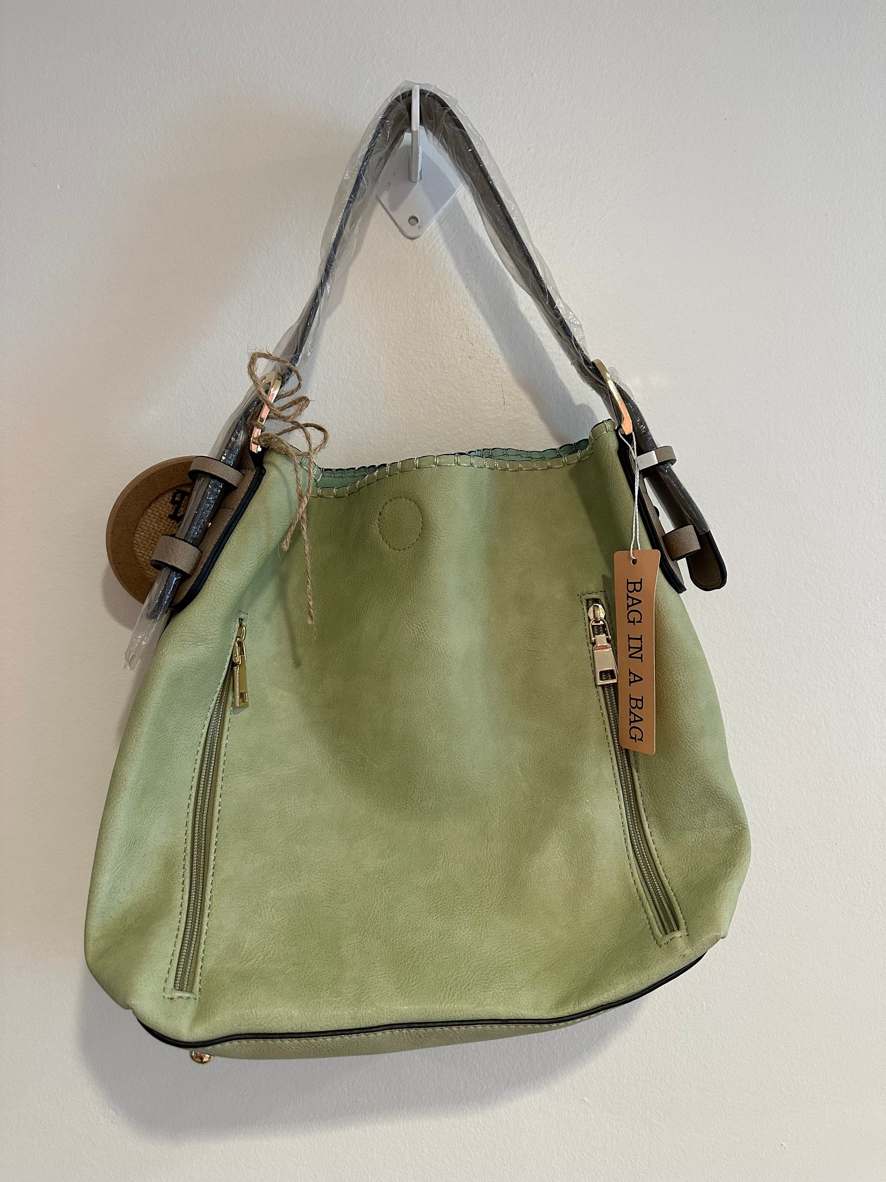 FunnyBeans Bag Crocodile Effect Retro Faux Leather Classic Clutch Shoulder Purse  Handbag for Women (Green) - Walmart.com