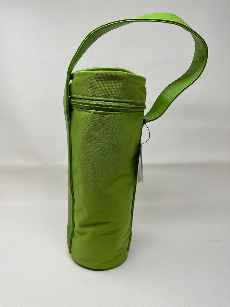vendor-unknown Purses Green Insulated Wine Bag